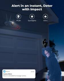 IP kamera Reolink W330 - RLC-810WA Wi-Fi bílá barva
