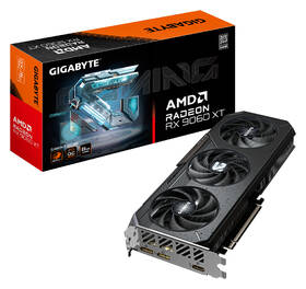 Grafická karta GIGABYTE AMD Radeon RX 9060 XT GAMING OC 8GB černá barva
