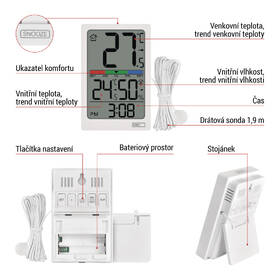 Teploměr EMOS E0558P bílý

 obrázek produktu 9 z 13
