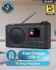 Radiopřijímač s DAB+ Majority Orwell PRO černý

 obrázek produktu 6 z 9