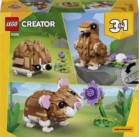 Stavebnice LEGO® Creator 3 v 1 31376 Roztomilý křeček s květinou 

 obrázek produktu 6 z 7