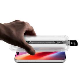 Tvrzené sklo Spigen tR EZ Fit Pro HD (Privacy) na Apple iPhone 18 Pro (2 ks) průhledné

 obrázek produktu 6 z 7