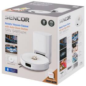 Robotický vysavač Sencor SRV 9485WH Cut&Clean bílý

 obrázek produktu 9 z 9
