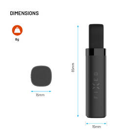 Lokátor FIXED Tag Stick s podporou Find My černý

 obrázek produktu 8 z 9