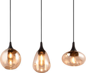 Závěsné svítidlo TRIO LUMINA, 3x E14 černé/sklo

 obrázek produktu 3 z 7