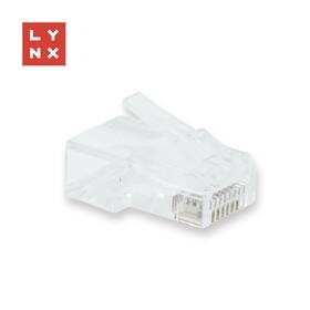 Koncovka Lynx UTP Cat5e, 30µ, 100ks průhledná

 obrázek produktu 1 z 1