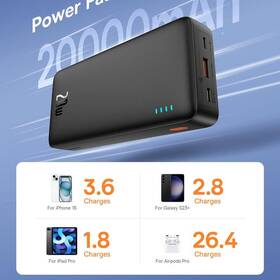 Powerbanka Baseus Airpow 20000mAh, 20W černá

 obrázek produktu 2 z 4