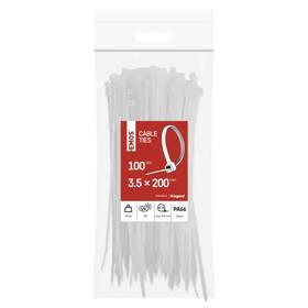 Stahovací pásky EMOS 200×3,5MM, 100KS bílé

 obrázek produktu 2 z 10