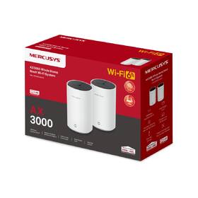 Router Mercusys Halo E85X AX3000 Mesh Wi-Fi 6 (2-pack) bílý

 obrázek produktu 5 z 5