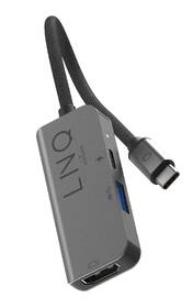 Redukce Linq byELEMENTS 3in1 USB-C/HDMI 
