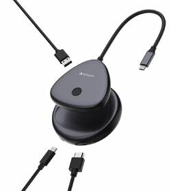 Adaptér Verbatim Share my Screen WDA-02, USB-C, 4K 

 obrázek produktu 5 z 14