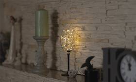 Vánoční osvětlení EMOS girlanda – kamínky, 1,2 m, 40LED, vnitřní, teplá bílá, časovač 

 obrázek produktu 5 z 7