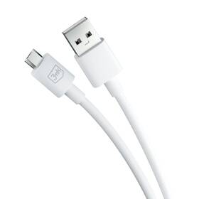 Kabel 3mk Hyper USB-A/microUSB, 2,4A, 1,2m bílý

 obrázek produktu 3 z 8