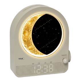 Budík TFA 60.2053.15 MOON bílý

 obrázek produktu 1 z 9