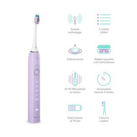 Zubní kartáček TrueLife SonicBrush Clean70 UV Lavender fialový

 obrázek produktu 3 z 12