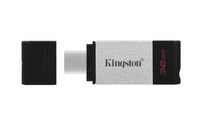USB Flash Kingston 32GB, USB-C černý/stříbrný

 obrázek produktu 3 z 5