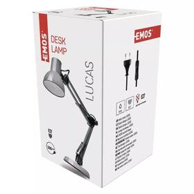 Stolní lampička EMOS LUCAS šedá

 obrázek produktu 5 z 5