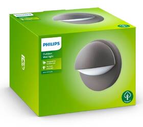 Nástěnné svítidlo Philips June, 1xE27 - antracitové 

 obrázek produktu 2 z 2
