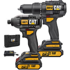Sada aku nářadí CAT DX12K a DX71 (s baterií) 

 obrázek produktu 1 z 4