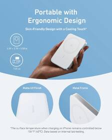 Powerbanka Anker MagGo 10000 mAh, 30W bílá

 obrázek produktu 2 z 3