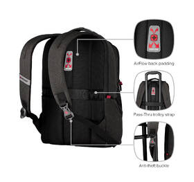 Batoh na notebook Wenger MX Professional 16" šedý

 obrázek produktu 11 z 14