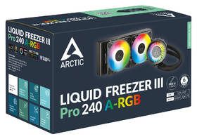 Vodní chladič Arctic Cooling Liquid Freezer III Pro 240 ARGB černý

 obrázek produktu 5 z 5