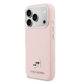 Kryt na mobil Karl Lagerfeld PU Karl and Choupette Heads Pins MagSafe na Apple iPhone 17 Pro růžový

 obrázek produktu 2 z 6