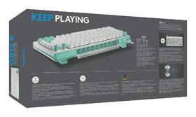 Klávesnice Logitech G512 X 75, US INTL layout, Tactile bílá

 obrázek produktu 9 z 9