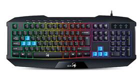 Klávesnice Genius Scorpion K215, CZ/SK černá/modrá

 obrázek produktu 1 z 4