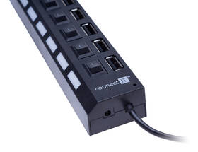 USB Hub Connect IT USB 2.0 / 7x USB 2.0 černý

 obrázek produktu 2 z 3
