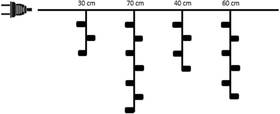 LED řetěz RETLUX RXL 485 záclona, 40 m, 1250 LED 

 obrázek produktu 3 z 5