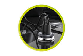Adaptér do auta Mobile Origin Metal 30W, 2x USB-C černý

 obrázek produktu 7 z 10
