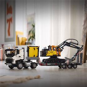 Stavebnice LEGO® Technic 42175 Nákladní auto Volvo FMX a elektrický bagr Volvo EC230 

 obrázek produktu 3 z 9