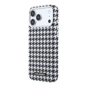 Kryt na mobil Karl Lagerfeld PU Houndstooth Resin Plate MagSafe na Apple iPhone 17 Pro černý

 obrázek produktu 2 z 6