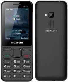 Mobilní telefon MaxCom MM139 černý

 obrázek produktu 1 z 4