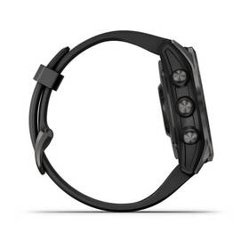 Chytré hodinky Garmin fenix 7S Sapphire Solar - Titan Carbon Gray/Black Silicone Band 

 obrázek produktu 9 z 10
