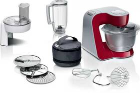 Kuchyňský robot Bosch MUM58720 stříbrný/červený

 obrázek produktu 1 z 10
