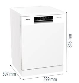 Myčka nádobí Gorenje GS642D90W bílá

 obrázek produktu 12 z 12