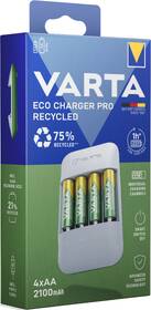 Nabíječka Varta Eco Charger Pro Recycled 4x AA 2100mAh 

 obrázek produktu 7 z 8