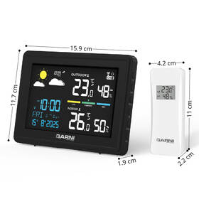 Meteorologická stanice GARNI 530 Line černý

 obrázek produktu 1 z 7