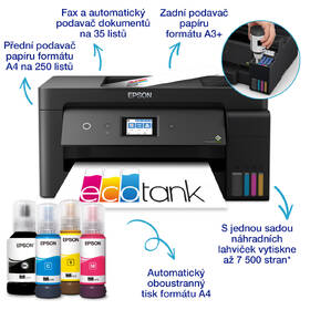 Tiskárna multifunkční Epson Eco Tank L14150 černá

 obrázek produktu 3 z 7