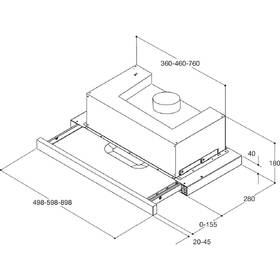 Odsavač par Whirlpool AKR 5390/1 IX nerez

 obrázek produktu 2 z 4