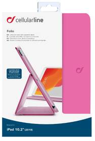 Pouzdro na tablet CellularLine Folio na Apple iPad 10,2" (2019/2020) růžové

 obrázek produktu 1 z 1