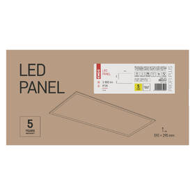 LED panel EMOS Proxo, obdélník, 19W, neutrální bílá bílé

 obrázek produktu 2 z 2