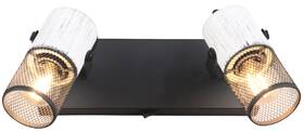 Bodové svítidlo TRIO Tosh 2x E14 černá barva
