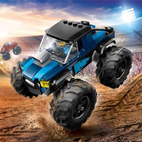 Stavebnice LEGO® City 60402 Modrý monster truck 

 obrázek produktu 3 z 8