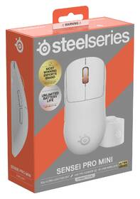 Myš SteelSeries Sensei Pro WL Mini bílá

 obrázek produktu 7 z 9