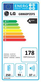 Chladnička s mrazničkou LG GBB60PZEFS nerez

 obrázek produktu 1 z 13