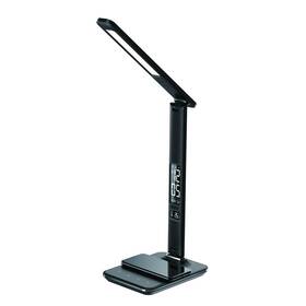 Stolní LED lampička IMMAX Kingfisher s bezdrátovým nabíjením Qi a USB, 8,5 W černá

 obrázek produktu 4 z 8