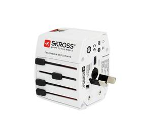 Cestovní adaptér SKROSS MUV USB, USB A+C, univerzální pro 150 zemí 

 obrázek produktu 4 z 10